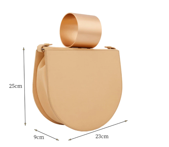 Retro Semicircle Saddle Bag - Miss-originality