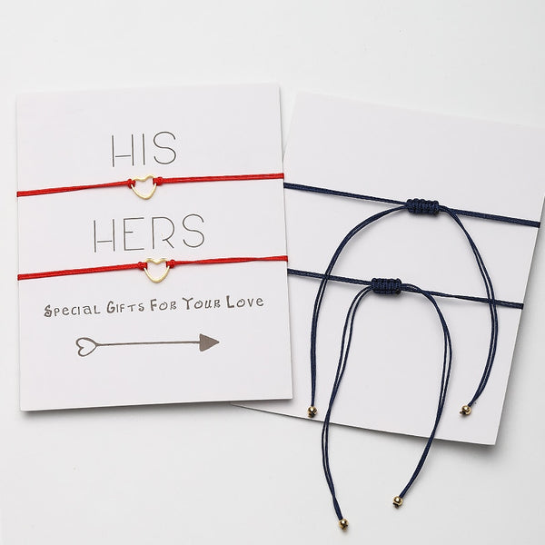 His &Her Matching Paired Bracelets For Couples - Miss-originality