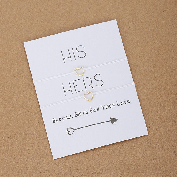 His &Her Matching Paired Bracelets For Couples - Miss-originality