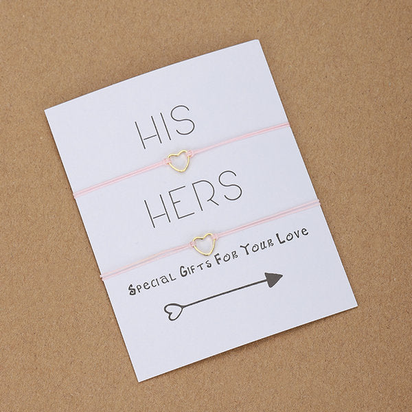 His &Her Matching Paired Bracelets For Couples - Miss-originality