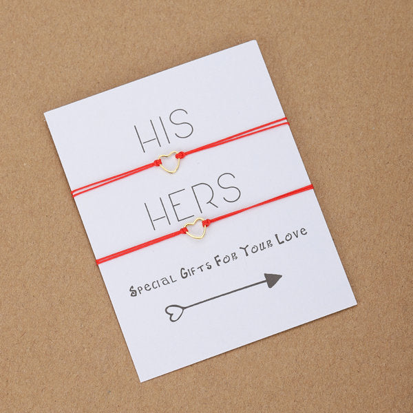 His &Her Matching Paired Bracelets For Couples - Miss-originality