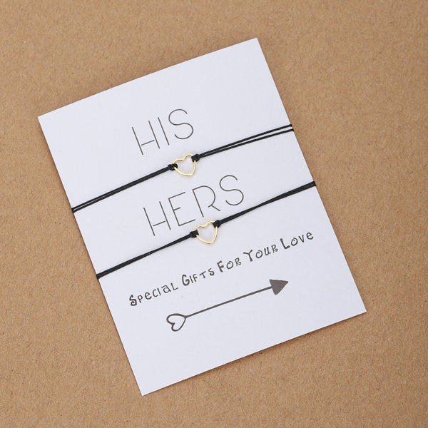 His &Her Matching Paired Bracelets For Couples - Miss-originality
