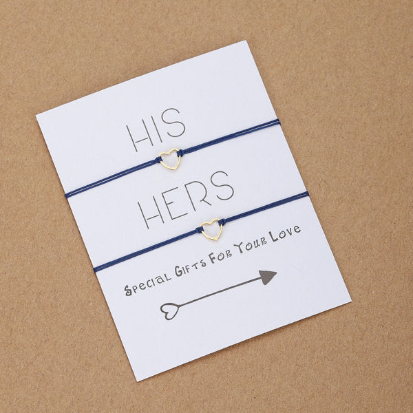 His &Her Matching Paired Bracelets For Couples - Miss-originality