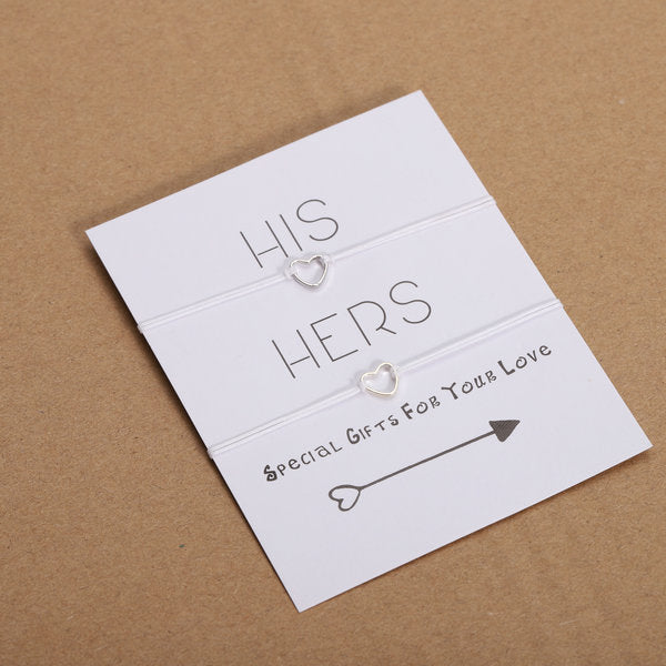 His &Her Matching Paired Bracelets For Couples - Miss-originality