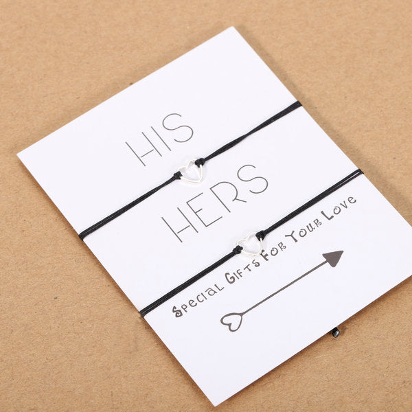 His &Her Matching Paired Bracelets For Couples - Miss-originality