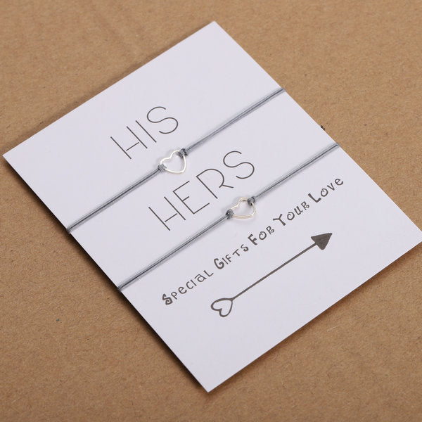 His &Her Matching Paired Bracelets For Couples - Miss-originality