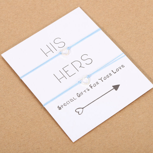 His &Her Matching Paired Bracelets For Couples - Miss-originality