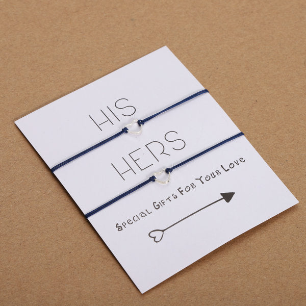 His &Her Matching Paired Bracelets For Couples - Miss-originality