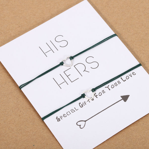 His &Her Matching Paired Bracelets For Couples - Miss-originality