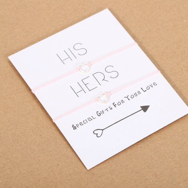 His &Her Matching Paired Bracelets For Couples - Miss-originality