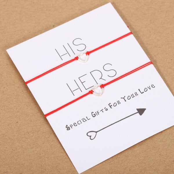 His &Her Matching Paired Bracelets For Couples - Miss-originality