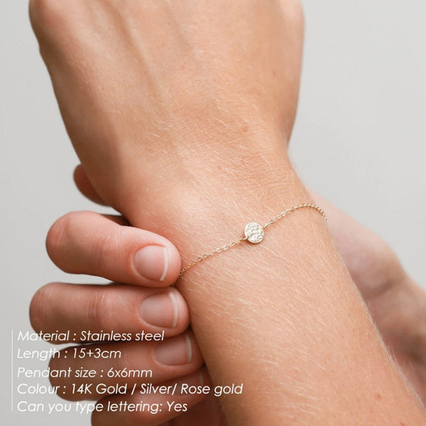 Stainless Steel Minimalist Bracelets for women - Miss-originality