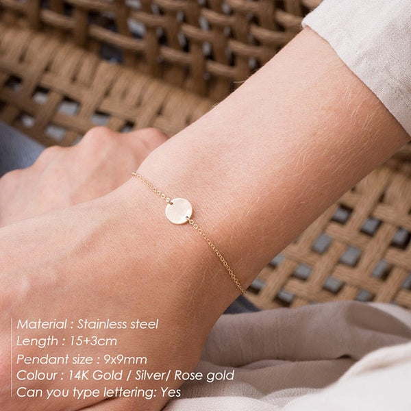 Stainless Steel Minimalist Bracelets for women - Miss-originality