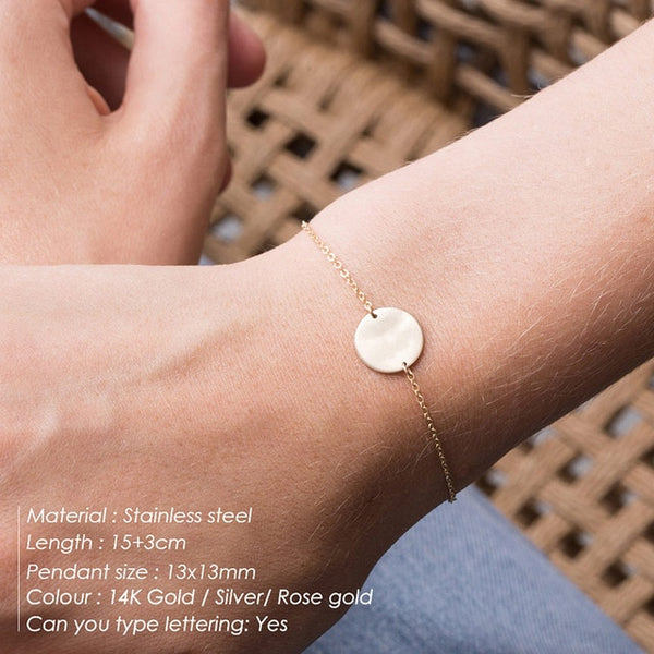 Stainless Steel Minimalist Bracelets for women - Miss-originality
