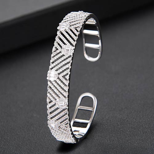Trendy Luxury Stackable Bangle Cuff - Miss-originality