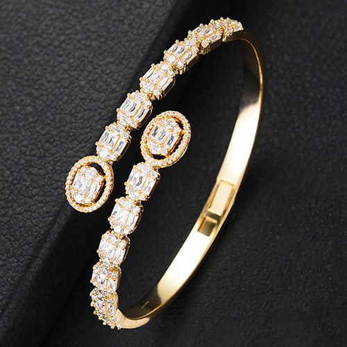 Trendy Luxury Stackable Bangle Cuff - Miss-originality