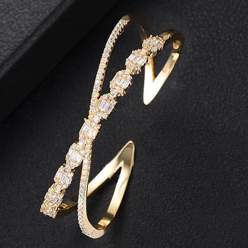 Trendy Luxury Stackable Bangle Cuff - Miss-originality