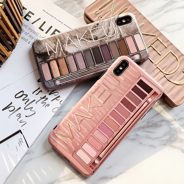 Makeup Eyeshadow Palette phone Case For iphone - Miss-originality