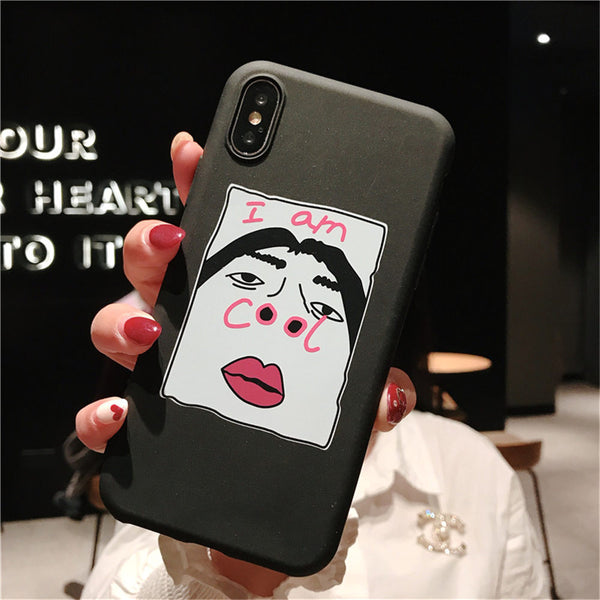 Lovebay Silicone Phone Case For iPhone X XR XS Max 8 7 6 6s Plus 5s SE Funny Cool Pattern Soft TPU Back Cover For iPhone 11 Pro - Miss-originality