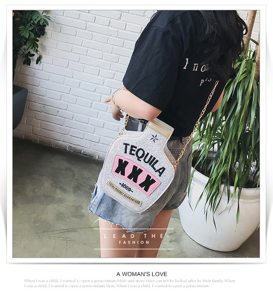 Tequilla Crossbody Messenger Purse - Miss-originality
