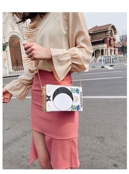 Oil Painting Crossbody Bags - Miss-originality
