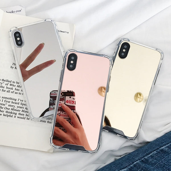 LJim Mirror TPU Case For iphone - Miss-originality