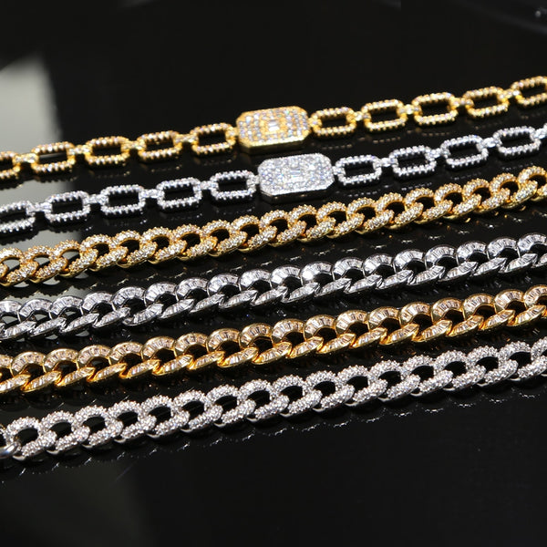 Hip hop bling bracelet luxury - Miss-originality