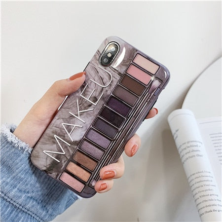 Makeup Eyeshadow Palette phone Case For iphone - Miss-originality