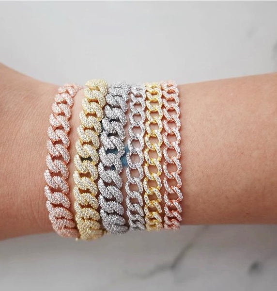 Hip hop bling bracelet luxury - Miss-originality