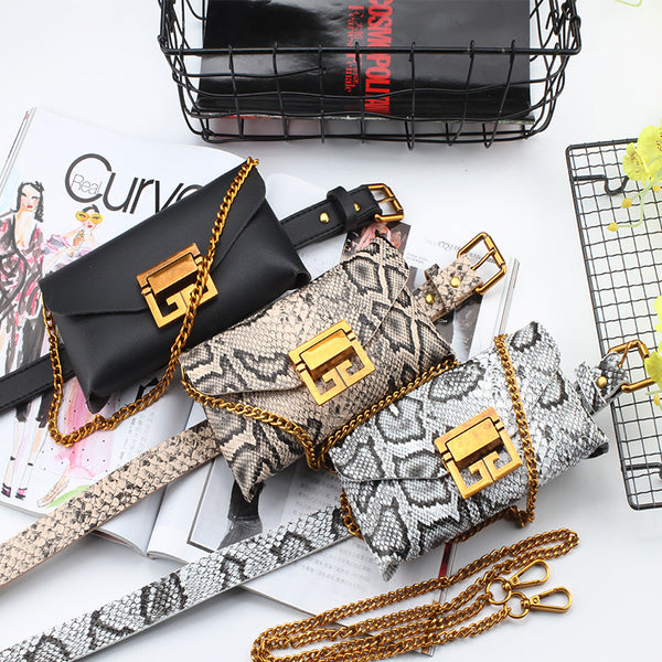 Serpentine Waist Belt Bag - Miss-originality