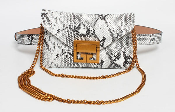 Serpentine Waist Belt Bag - Miss-originality