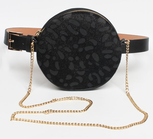 Belt Round Leopard Waist Bags - Miss-originality