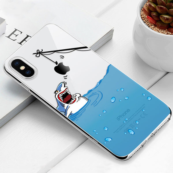 Transparent Soft TPU Case For iPhone - Miss-originality