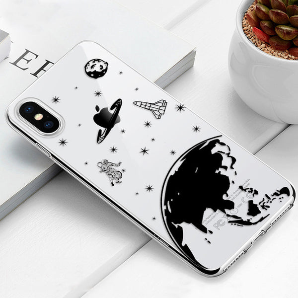 Transparent Soft TPU Case For iPhone - Miss-originality