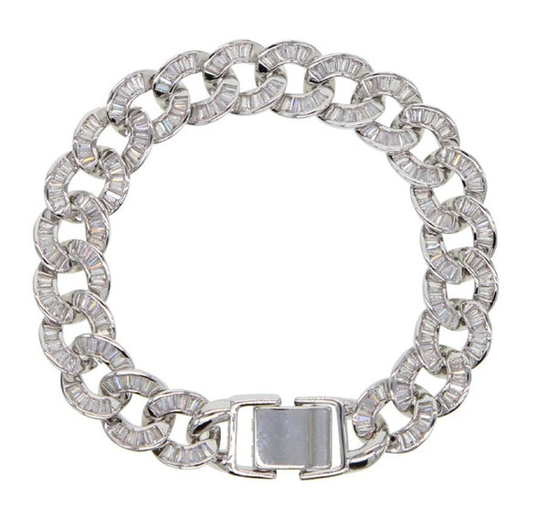 Hip hop bling bracelet luxury - Miss-originality