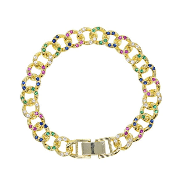 Hip hop bling bracelet luxury - Miss-originality