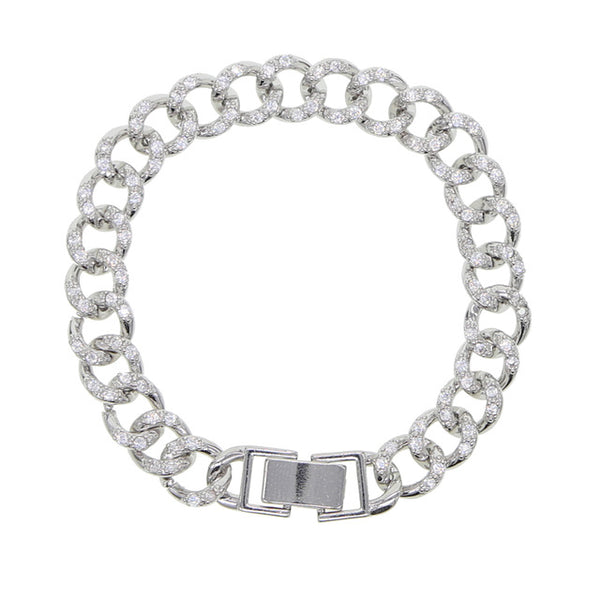 Hip hop bling bracelet luxury - Miss-originality