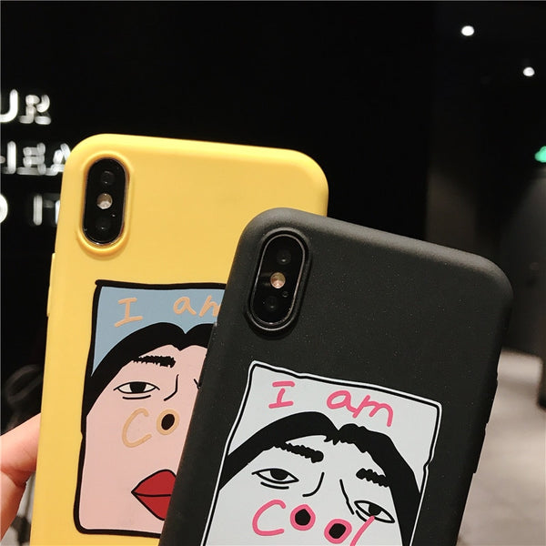 Lovebay Silicone Phone Case For iPhone X XR XS Max 8 7 6 6s Plus 5s SE Funny Cool Pattern Soft TPU Back Cover For iPhone 11 Pro - Miss-originality
