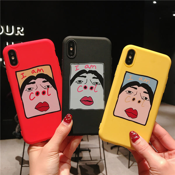 Lovebay Silicone Phone Case For iPhone X XR XS Max 8 7 6 6s Plus 5s SE Funny Cool Pattern Soft TPU Back Cover For iPhone 11 Pro - Miss-originality