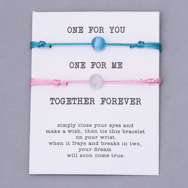 Matte Lava Stone Natural Stone Bead Bracelet Red String Braiding Couple Bracelets - Miss-originality